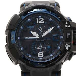 CASIO G-SHOCK MASTER OF G AIR GRAVITYMASTER GWA1100FC1AJF Black Resin Men's A...
